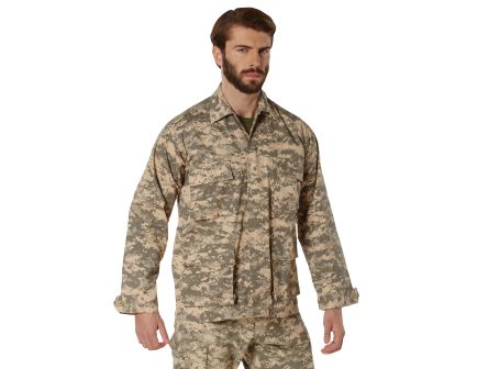 Rothco Digital Camo Bdu Shirt - Acu Digital Camo, 2X-Large