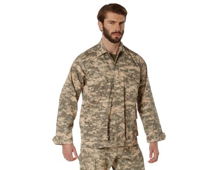 Rothco Digital Camo Bdu Shirt - Acu Digital Camo, X-Small