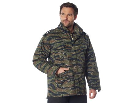 Rothco M-65 Field Jacket - Tiger Stripe Camo, 4X-Large