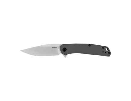 Kershaw Align Assisted/Folding Knife Clip Point Gray - Slim and Lightweight - 1405