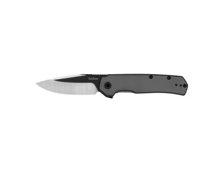 Kershaw Thermal EDC Assisted/Folding Knife Drop Point Gray - Reliable EDC, Versatile Blade - 1411