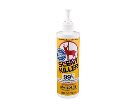 Wildlife Research Scent Killer Super Charged Hunting Scent, 12 fl oz Trigger Spray Bottle - 552