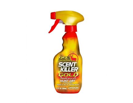 Wildlife Research Scent Killer Gold Hunting Scent, 12 fl oz Trigger Spray Bottle - 1252