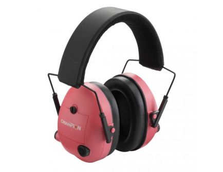 Champion Electronic Ear Muffs Electronic, Pink - 40975