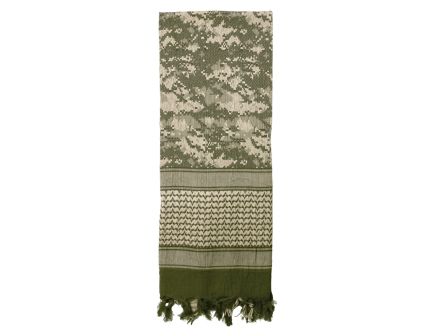 Rothco Digital Camo Shemagh Tactical Desert Keffiyeh Scarf - Acu Digital Camo