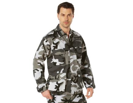 Rothco Twill Bdu Shirt - City Camo, X-Small