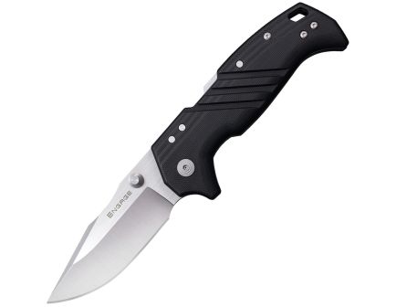 Cold Steel Engage Folding Knife, Clip Point, Black - Smooth Opening, Reliable Locking Mechanism, Ideal for Tactical and Everyday Use - CS-FL-25DPLC