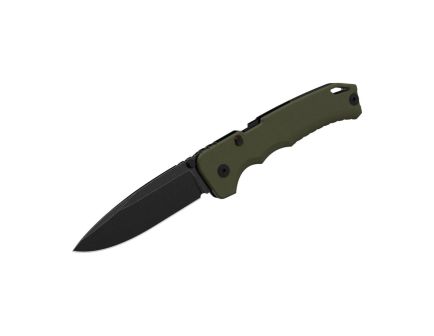 Cold Steel Swift III Folding Knife Drop Point OD Green - Fast Deployment, Secure Lock, Ideal for EDC and Tactical Use - CS-FL-40AT