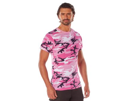 Rothco Camo T-Shirt - Pink Camo, 4X-Large