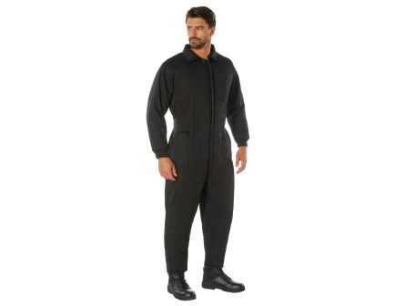 Rothco Insulated Coveralls - Black, Small