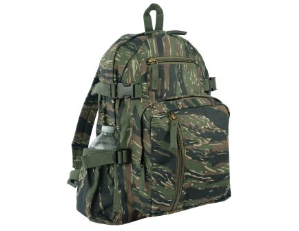 Rothco Vintage Canvas Compact Backpack - Tiger Stripe Camo