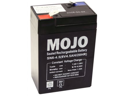 Mojo Outdoors UB645 6 V Rechargeable Battery - HW1013