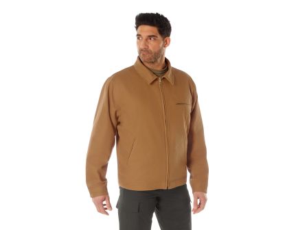Rothco Canvas Work Jacket - Work Brown, 3X-Large
