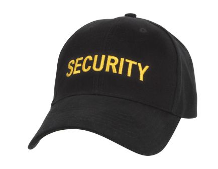 Rothco Security Supreme Low Profile Insignia Cap - Black - Gold