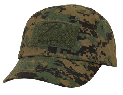 Rothco Tactical Operator Cap - Woodland Digital Camo