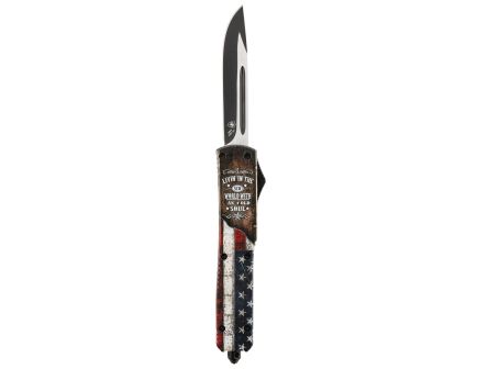 Templar Knife North of Richmond Folding/OTF Knife Drop Point Blue/Red/White 3.43" - for Everyday Tasks - MNOR331