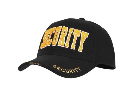 Rothco Security Deluxe Low Profile Cap - Black - Gold