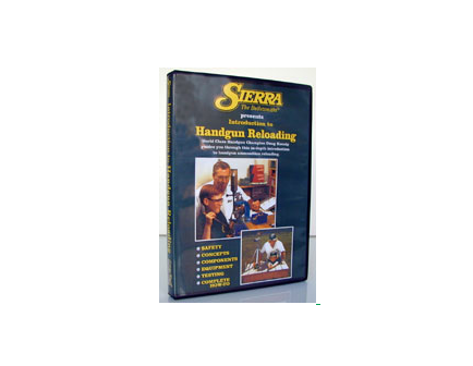 Sierra Handgun Reloading Video - DVD - 0094DVD