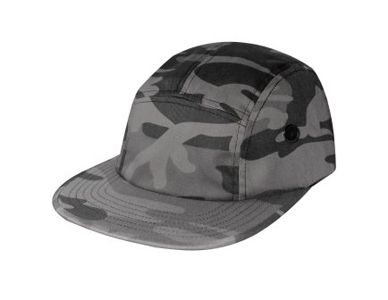 Rothco 5 Panel Street Cap - Black Camo