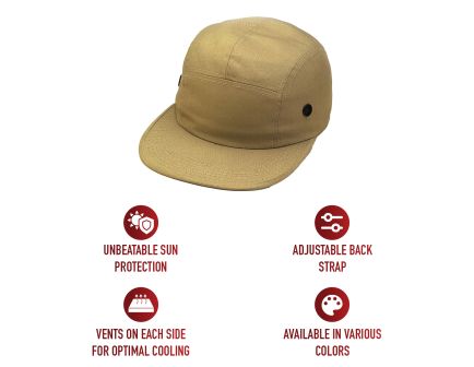 Rothco 5 Panel Street Cap - Khaki
