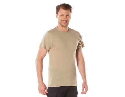 Rothco Moisture Wicking T-Shirts - Desert Sand, 3X-Large
