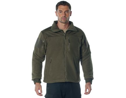 Rothco Spec Ops Tactical Fleece Jacket - Olive Drab, 4X-Large