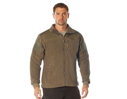 Rothco Spec Ops Tactical Fleece Jacket - Coyote Brown, 4X-Large
