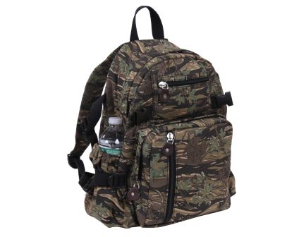 Rothco Vintage Canvas Compact Backpack - Smokey Branch Camo