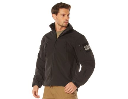 Rothco Special Ops Soft Shell Jacket - Black, 8X-Large