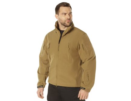 Rothco Special Ops Soft Shell Jacket - Coyote Brown, Medium