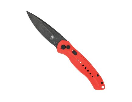 CobraTec Knives Diablo Folding Knife Red - Robust Locking Mechanism, Designed for Tactical and EDC Use - REDDIABLOAUTO