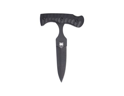 CobraTec Knives Folding Knife Dagger Black - Sleek Handle, Smooth Folding Mechanism, Ideal for Self-Defense and EDC - FG10PD