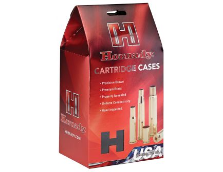 Hornady .44 Rem Mag Unprimed Brass Cartridge Case, 100/pack - 8750