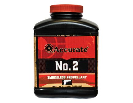 Accurate Powder No. 2 Smokeless Pistol Powder, 1 lb