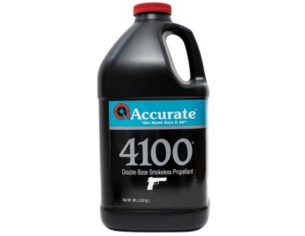 Accurate Powder 4100 .357 Magnum/.41 Mag/.44 Magnum/.454 Casull Smokeless Pistol Powder, 8 lb