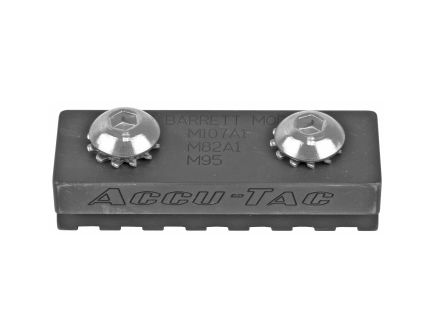 Accu-Tac Barrett Spec Rail, Anodized Finish, Black Color, fits Barrett M107A1, M82A1, M95