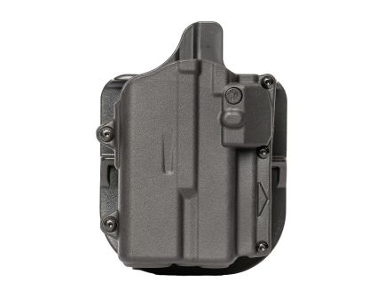 Alien Gear Rapid Force Slim Right Hand OWB Holster for Glock 19 w/ Light, Black - R2PA0057RBL1D