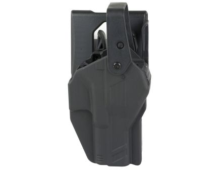 Rapid Force Right Hand Duty Holster for Glock 19, Black - RFS0601RMB3D