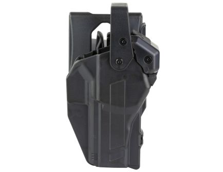 Rapid Force Right Hand Duty Holster for Sig P320C, Black - RFS0691RMB6D