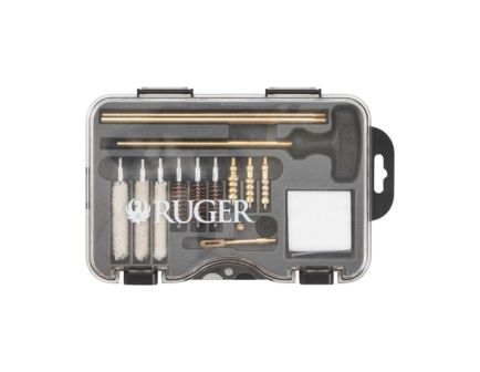 Ruger .380 ACP/.357 Magnum/.38 Special/9mm/10mm/.40 Cal/.44 Magnum Handgun Cleaning Kit, Black