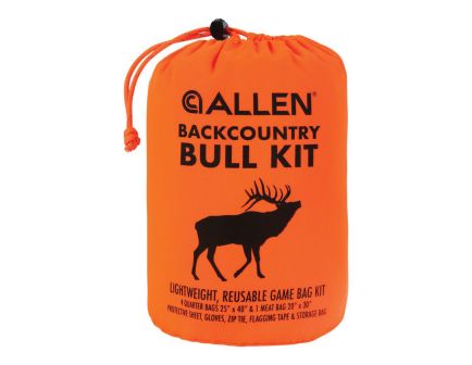 Allen Backcountry 25" x 40" Elk Quarters/Boned-Out Meat Bull Kit, Blaze Orange/White