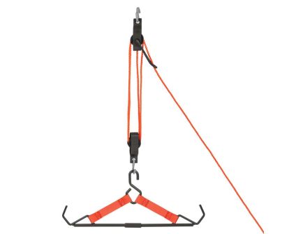 Allen Pack-Away Takedown Gambrel and Hoist Kit, Orange 500 lb