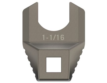 Real Avid Master-Fit Wrench, Wrench, Stainless Steel, 1-1/16" Free-Float Barrel Nut