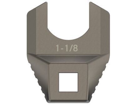 Real Avid Master-Fit Wrench, Wrench, Stainless Steel, 1-1/8 Free-Float Barrel Nut