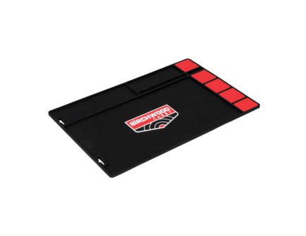 Birchwood Casey 17" x 11" Cleaning Mat, Black/Red