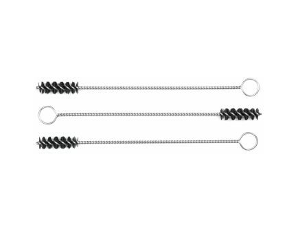 Birchwood Casey Looped Handle 9" Nylon Pistol Brushes, Fits 38/357/9mm, 3 Pack