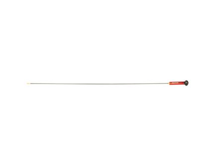 Birchwood Casey Premium Carbon .22 Cal/.264 Cal 44" 1-Piece Cleaning Rod, Black/Red