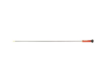 Birchwood Casey Premium Carbon .270 Cal/.50 Cal 30" 1-Piece Cleaning Rod, Black/Red