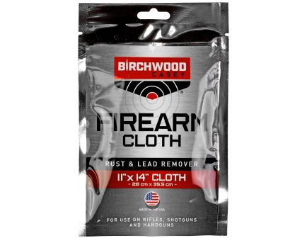 Birchwood Casey Cloth, Rust & Lead Remover, 11" X 14" - BCRLREM