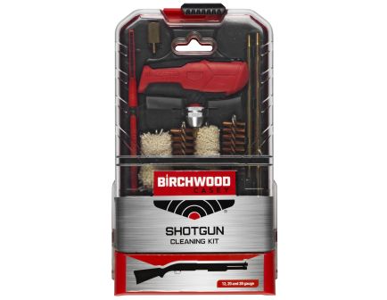 Birchwood Casey Universal Shotgun Cleaning Kit, 17 Pieces, Custom Handle